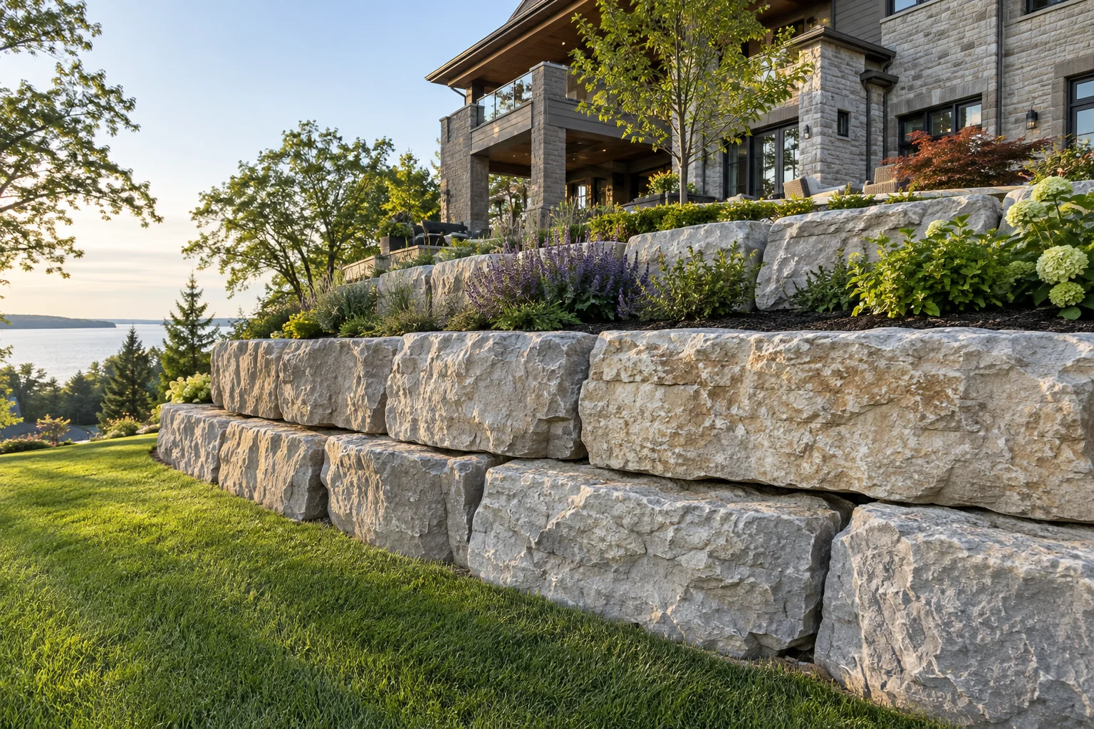 Retaining Wall Replacement — illustrative design